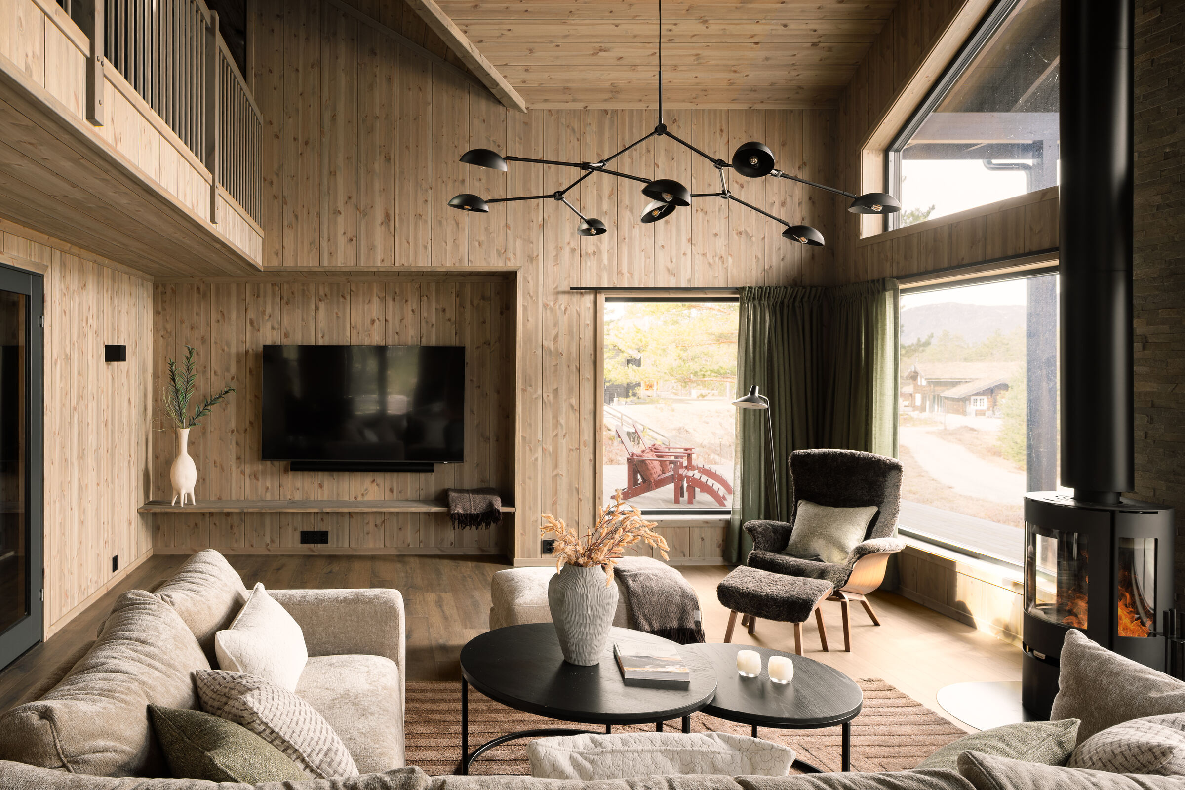 Villa Fossen — luxe interieur