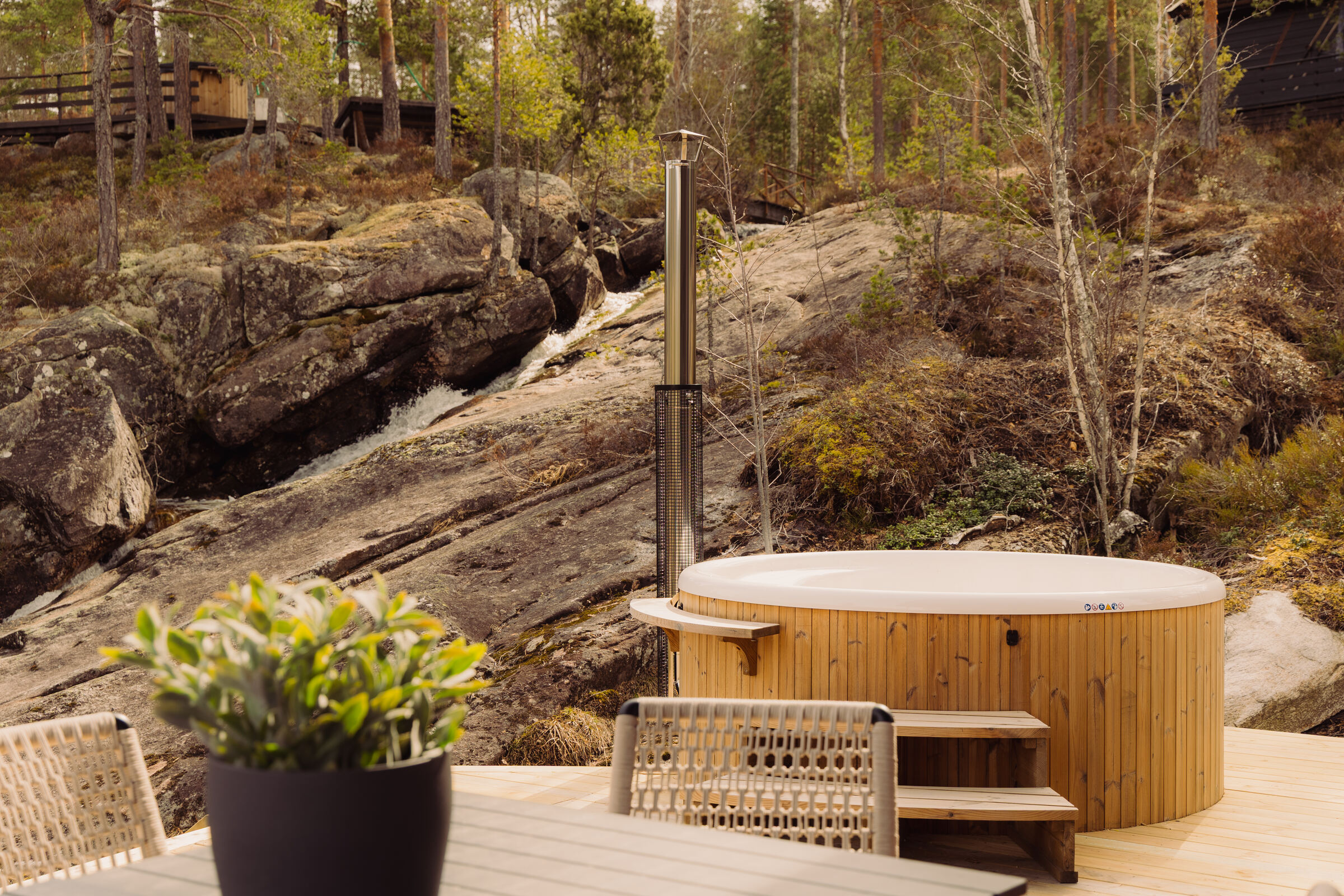 Villa Fossen — uitzicht op de natuur